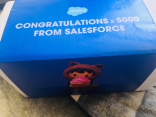 GLSteve's tweet photo. Got a cool gift from  @salesforce because Gradelink got on the inc 5000 list. Thank you! This was awesome. https://t.co/hEloilNINe