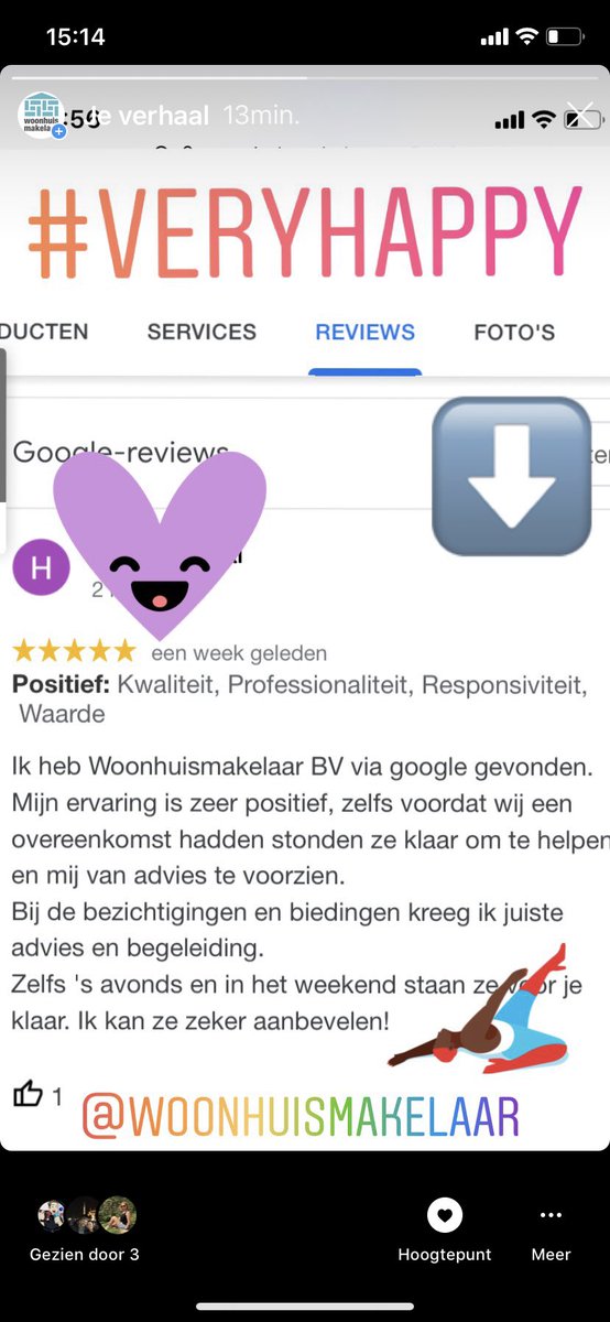 WHmakelaar's tweet photo. Hier worden wij blij van!! https://t.co/4YV6Ptpm1B