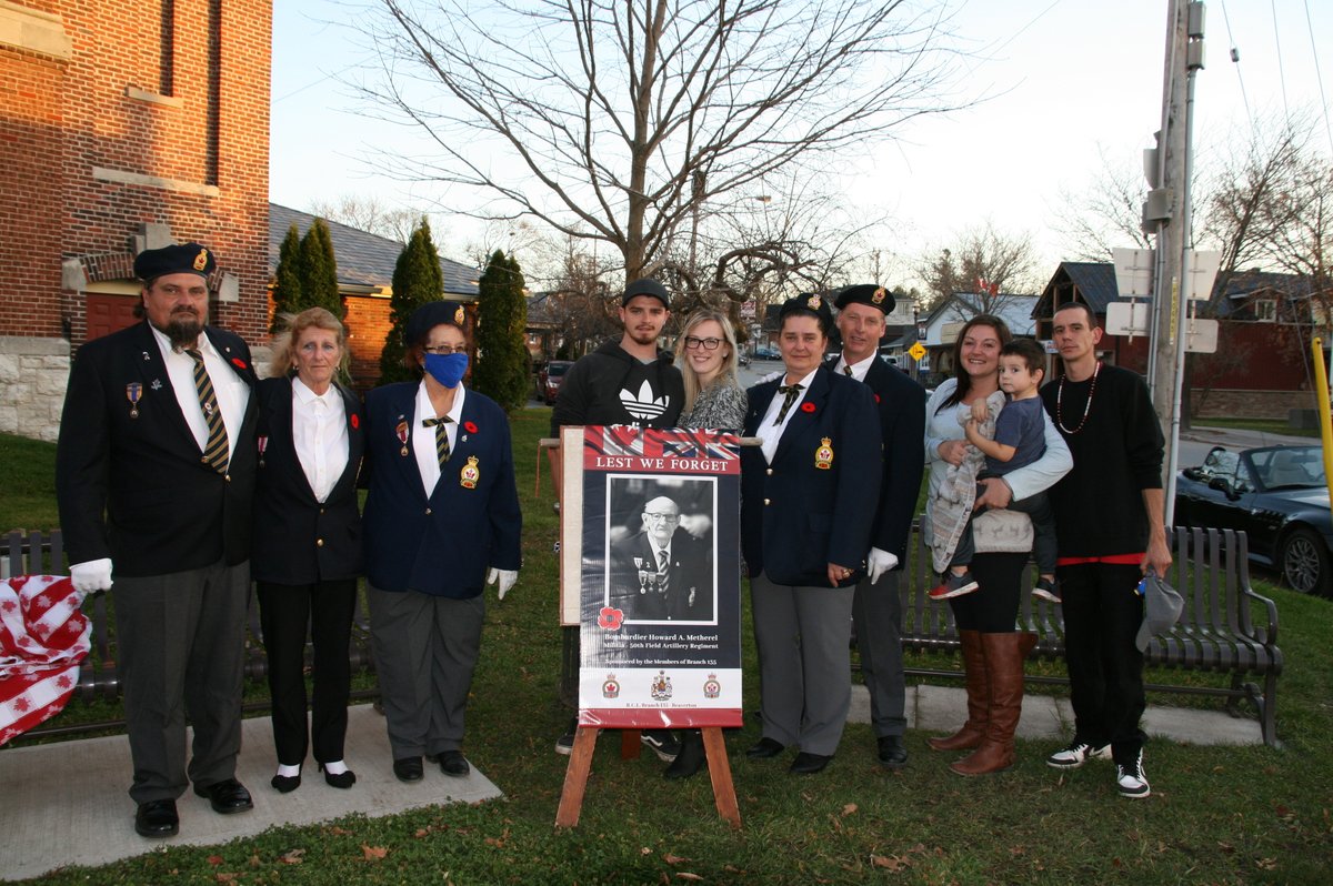 BeavertonLegion's tweet photo. As another Poppy Campaign draws to a close, allow us to introduce our Special 2020 Legion Banner Honouree. 

Bombardier Howard A. Metherel, 50th Field Artillery Regiment

#Lest We Forget https://t.co/fk58HB2wat