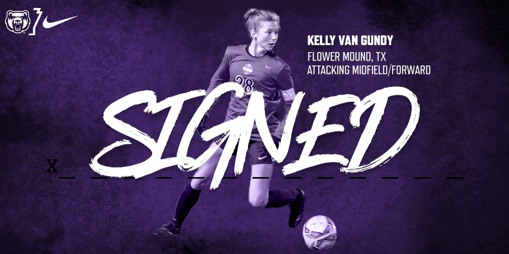 UCAWomensSoccer's tweet photo. Adding that extra ✨Creativity✨

Welcome Kelly Van Gundy!

#WeAreOne 
#BearClawsUp https://t.co/MWcoY8YN0s