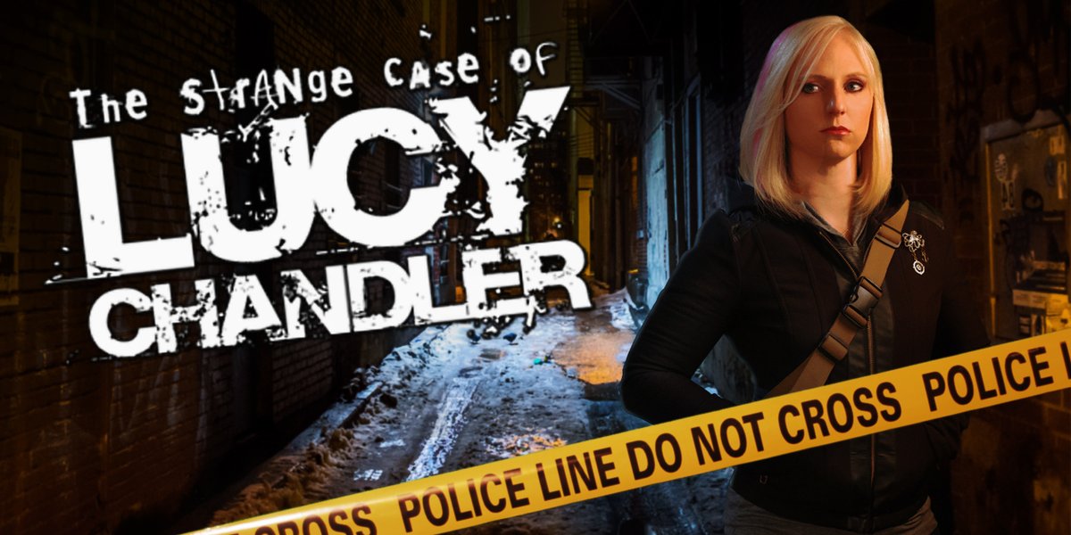27th_Letter's tweet photo. Have you met Lucy Chandler? The first episode of our webseries The Strange Case of Lucy Chandler is available now on Youtube! https://t.co/KOvbm0m8Ob #lucychandler #mystery #webseries #Chicago #noir #FilmTwitter https://t.co/SlzaOCnqSt