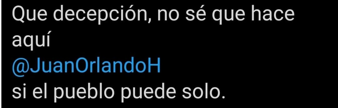 FilerNoel's tweet photo. No debería meter temas políticos pero bueno, hay primera vez para todo @JuanOrlandoH 

#FueraJoh #HondurasUnida #ElPuebloAyudandoAlPueblo https://t.co/K4g0O2sWCE