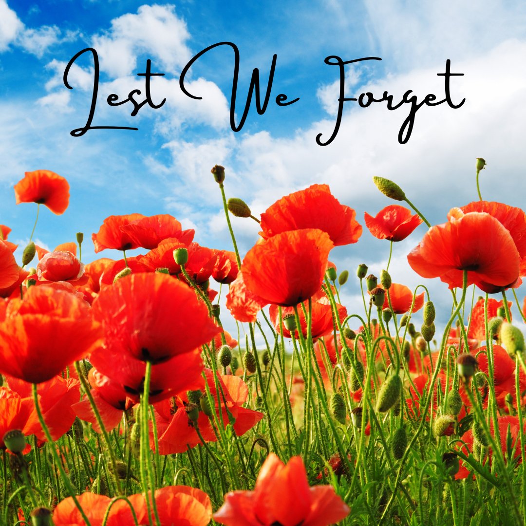 Thank you to those who gave the ultimate sacrifice for our freedom. #LestWeForget