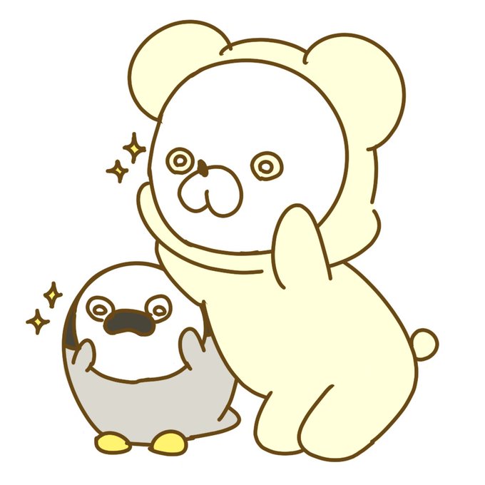 しろくまさんのtwitterイラスト検索結果 古い順