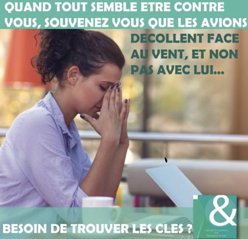 ConsultingElis's tweet photo. Ne laissons pas l’adversité prendre le dessus https://t.co/x9z33ApfLP