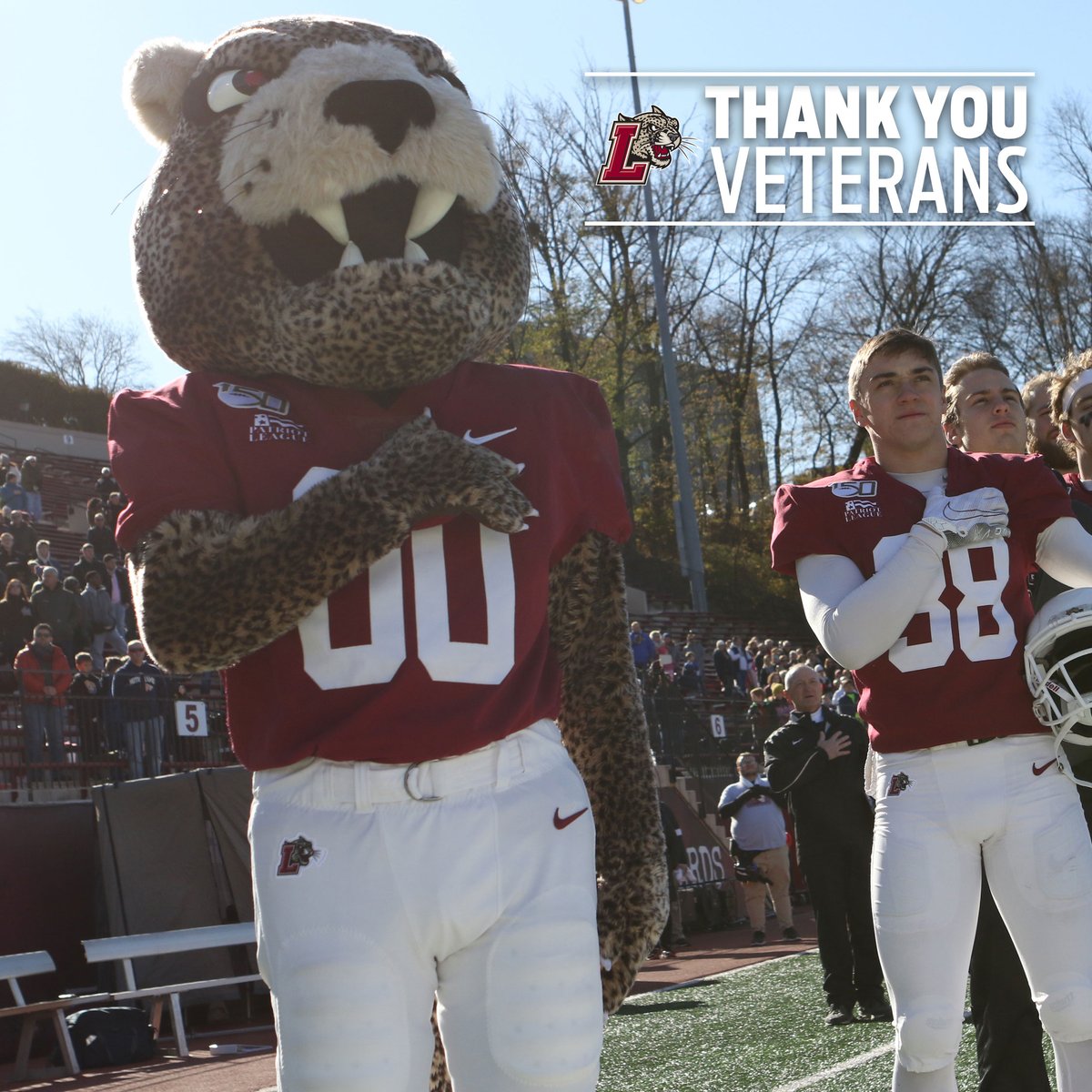 GoLeopards's tweet photo. 𝐓𝐡𝐚𝐧𝐤 𝐲𝐨𝐮.

#VeteransDay | #RollPards https://t.co/mZoQo6DS4T