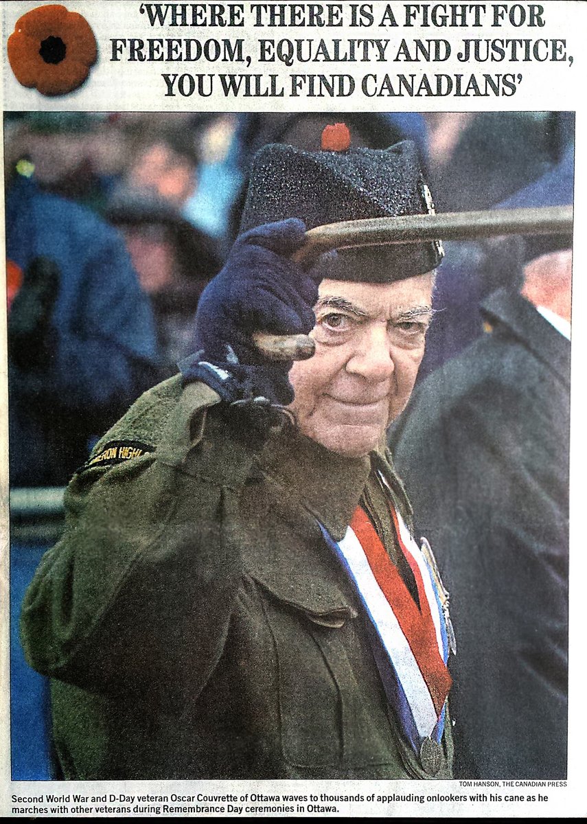 PaulCouvrette's tweet photo. My Dad... #CanadaRemembers https://t.co/n0ab8hXtaZ