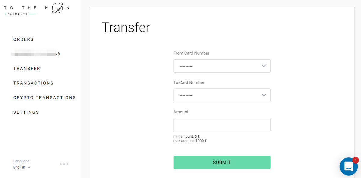 EmbilyCard's tweet photo. We have added new function on dashboard.

Now you can make transfers between your cards. https://t.co/IxtnN4bIoz