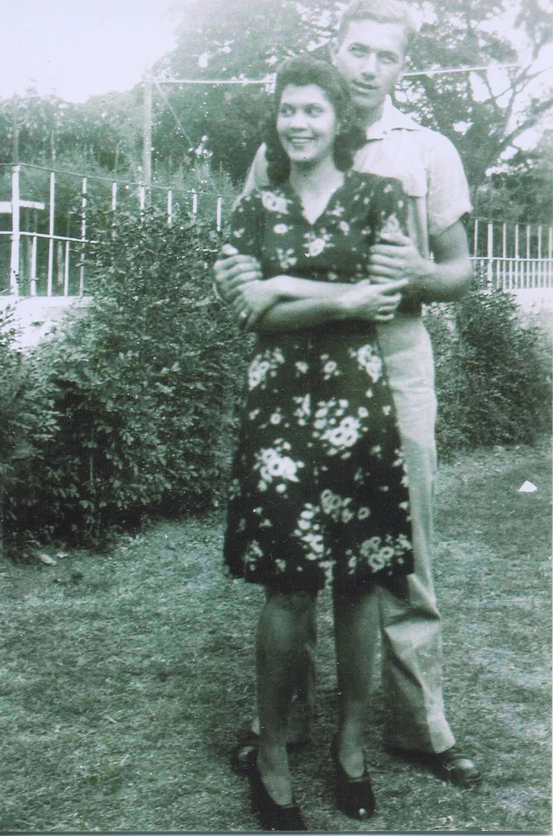 For my grandfather, however, his time in Jamaica changed his life for it was here he met Miss Vivia Tomlinson, my future grandmother. They were married on 15 January 1943 and a little over nine months later my mother was born in Jamaica.