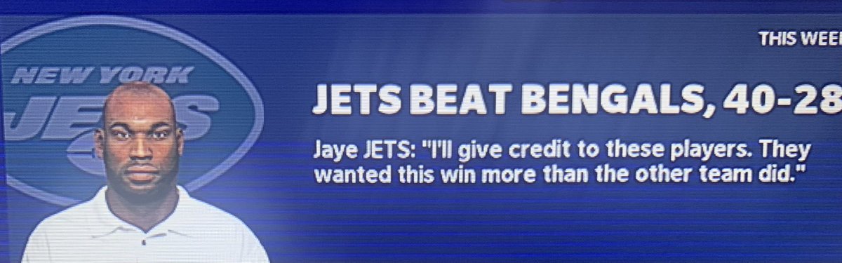 AgsJets's tweet photo. @AGS_Madden 
Head Coach after the 1st win of the season. https://t.co/EuNJNYsCUx