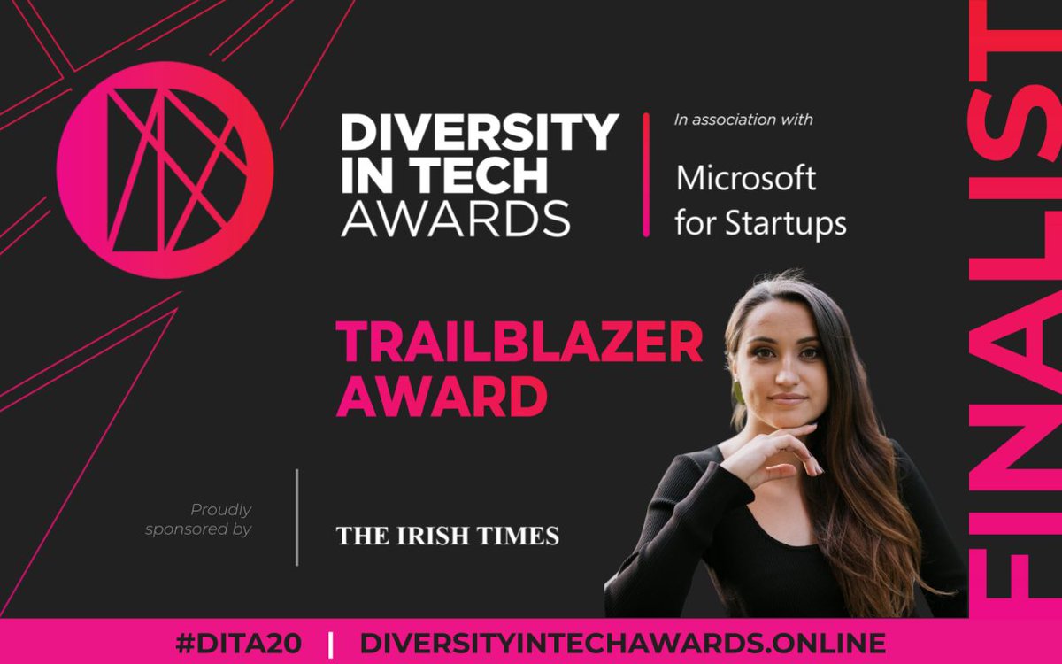 WomenTechNet's tweet image. Our Founder and CEO, @annaradulovski, won the Trailblazer Award at the @DITAwards!
💜 Thank you, Global Ambassadors, speakers, and partners for your relentless support!
🌟 On Dec. 3, it will be your time to shine at the WomenTech Global Awards 2020!
#womenintech #WomenTechNet