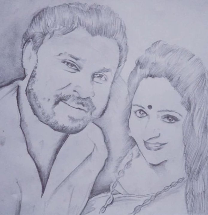 MalayajSangade's tweet photo. #Made By Malayaj.@dileepoffi #TheCompleteArtist #ArtistMalayajSangade #ArtByMalayajSangade #drawtheline #drawingwhileblack #sketch #sketchbook #sketches https://t.co/1ThcPetRM0