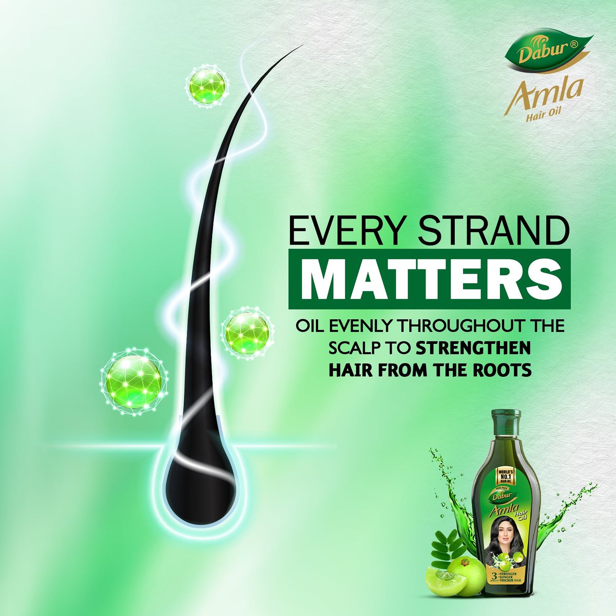 DaburHairOils's tweet image. While oiling your hair make sure that the oil is applied evenly throughout the scalp. Dabur Amla Hair Oil gives your hair strength by nourishing them with the goodness of Amla.
#DaburAmlaKiMazbooti
#AsliAmlaDaburAmla #hairgoals #hairnourishment #stronghair #haircaretips
