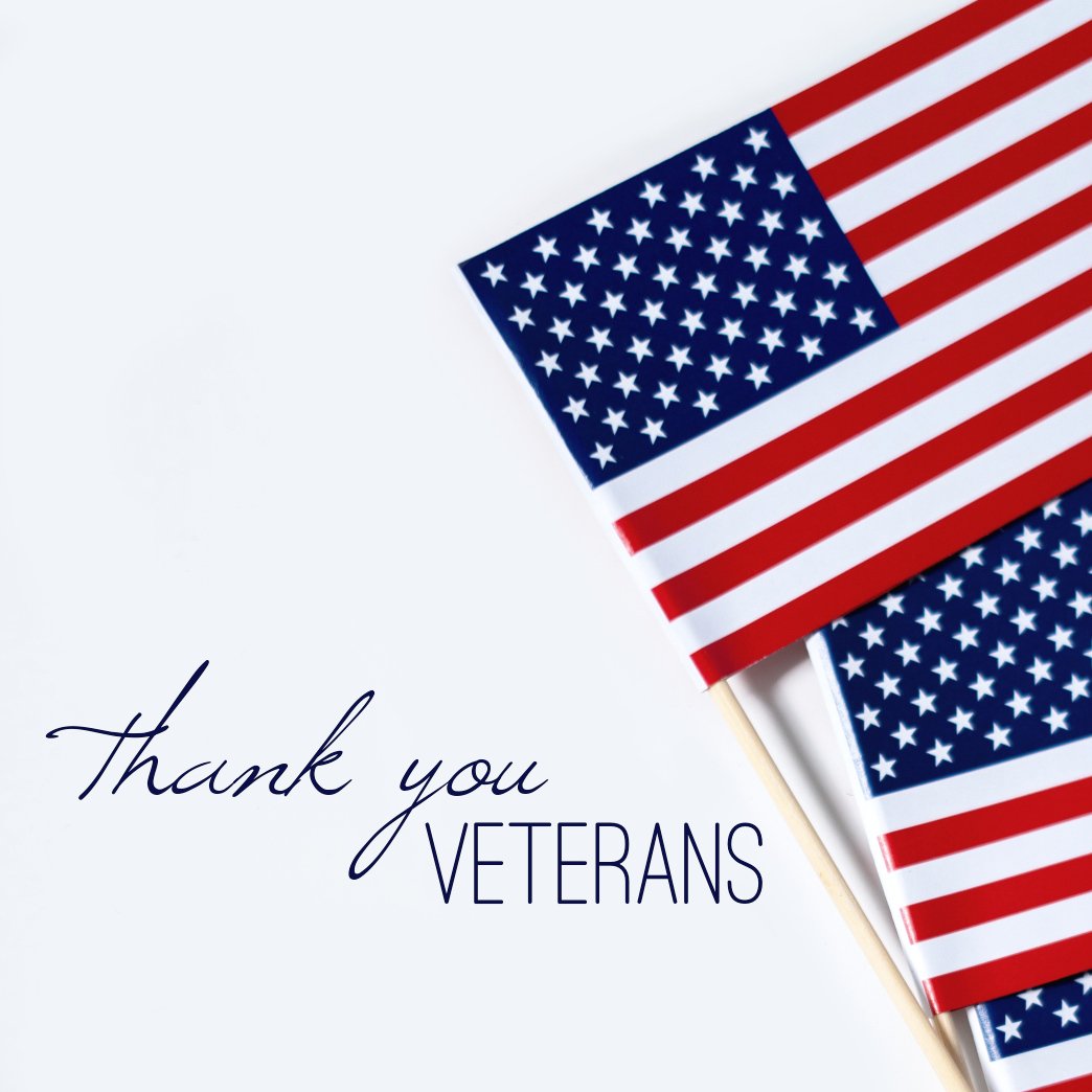 Today and every day, we are thankful for those who have served our country and given so much to protect our freedom. Thank you, veterans, for your service and your sacrifices. 🇺🇸