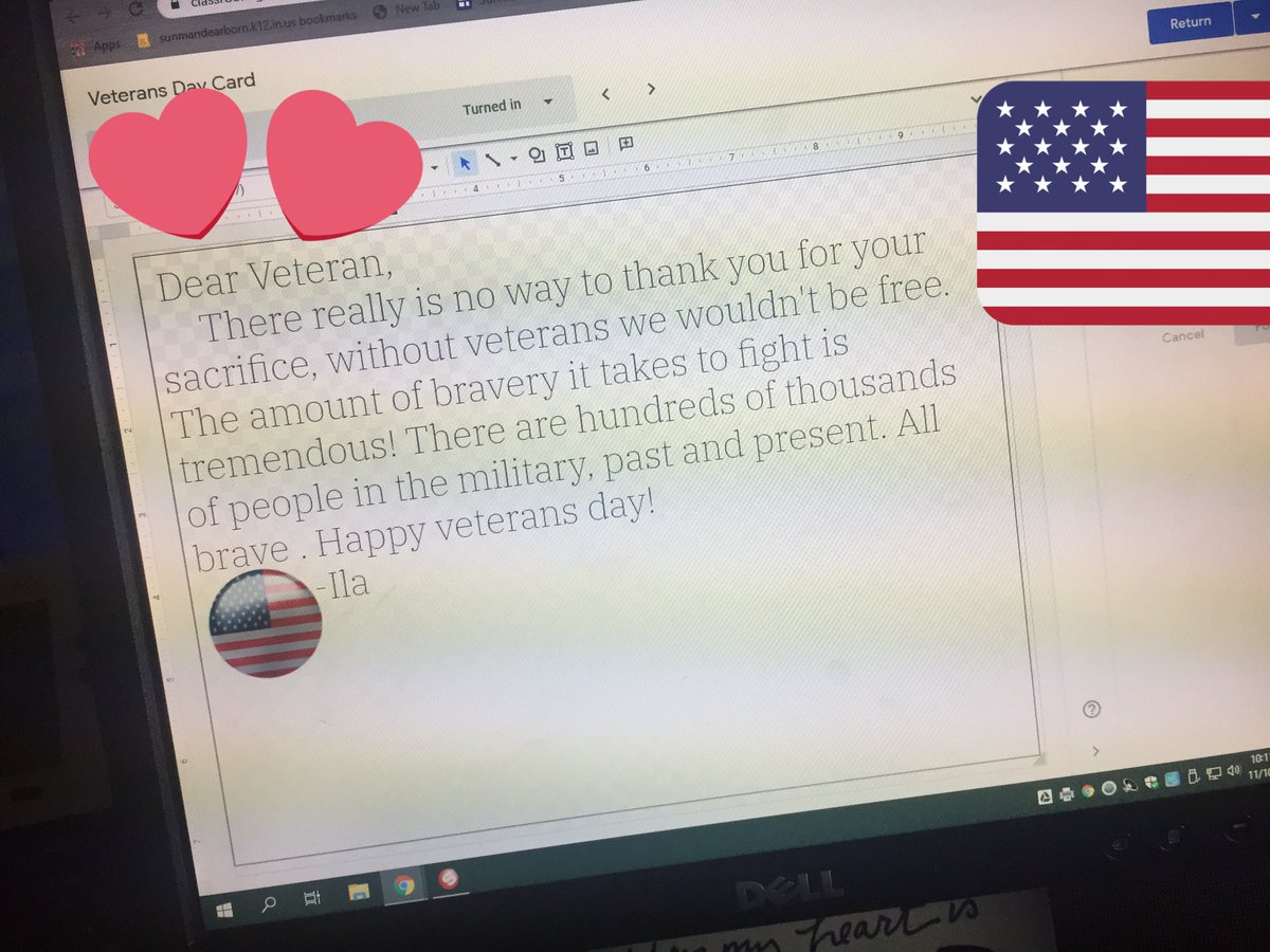 melanie_beetz's tweet photo. NDES 4th grade honoring Veterans and mailing thank you cards today. ❤️🇺🇸💙 https://t.co/ZiVbEOJT2W