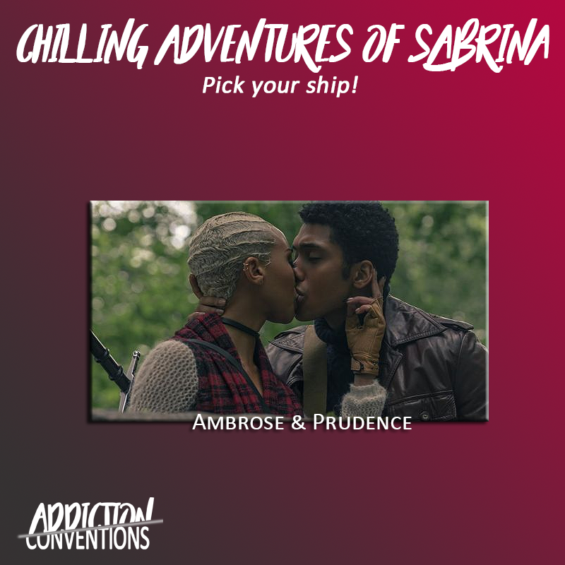 AddictionConv's tweet photo. 🧙‍♀️ CHILLING ADVENTURES OF SABRINA: 🧙‍♀️
RT pour Ambrose/Prudence
Commente pour Theo/Robin
Like pour Zelda/Faustus
#OneDayInGreendale #ODIG #ChillingAdventuresOfSabrina @BBConventions https://t.co/1ivrHg5JuF