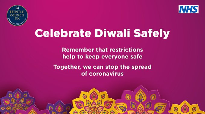 MyNottingham's tweet photo. 🎇 This #Diwali weekend, remember to celebrate safely.
By following national restrictions we can stop the spread of #coronavirus.
If you need more information around the new restrictions visit ▶️https://t.co/oOeN6X20Rs
#KeepNottinghamSafe https://t.co/CwnzWyPTvr