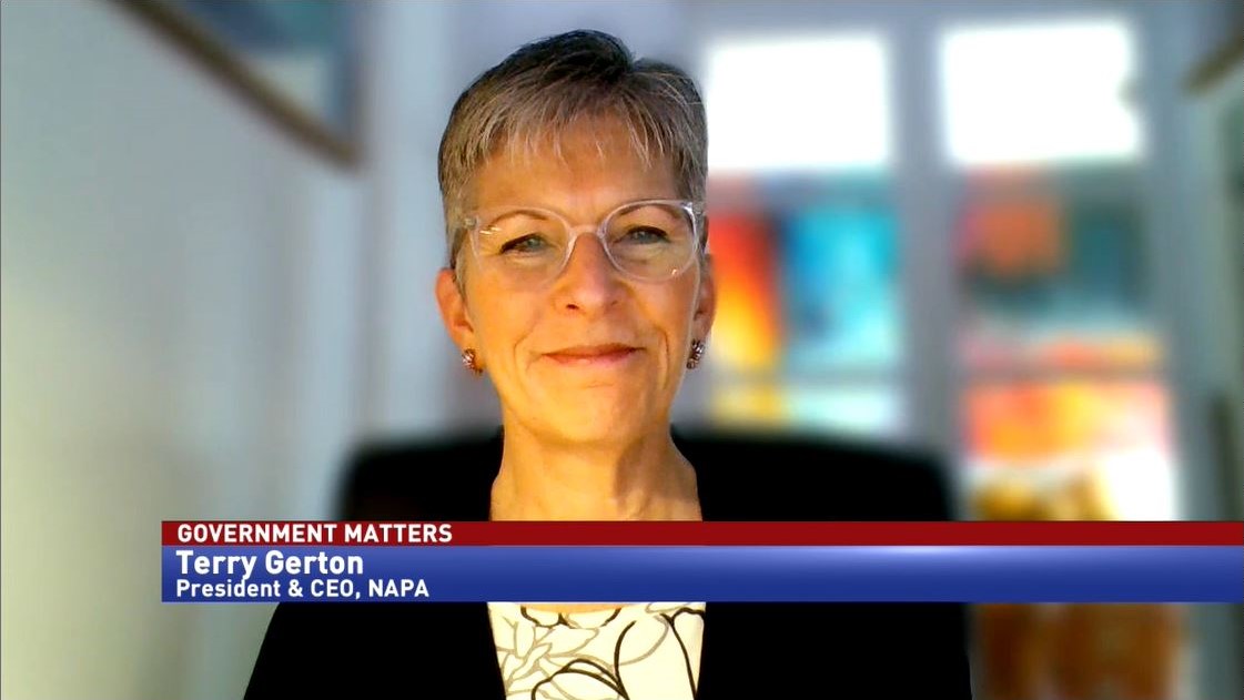 GovMattersTV's tweet photo. Best practices for the presidential transition process, with Terry Gerton, President & CEO of @napawash
https://t.co/jtFAynGBVy https://t.co/RdLNEAJFRr
