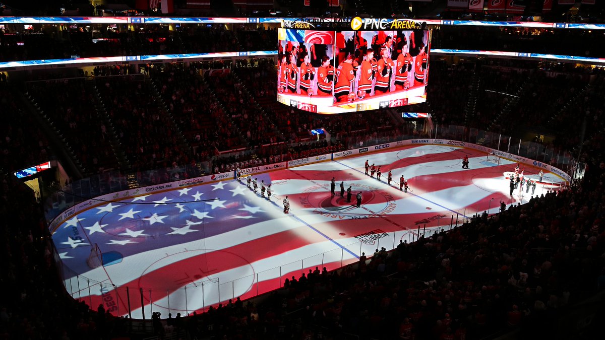 Canes's tweet photo. Today, and every day, we thank the men and women who have served and continue to serve our country 🇺🇸

#VeteransDay https://t.co/50tElP1TNn