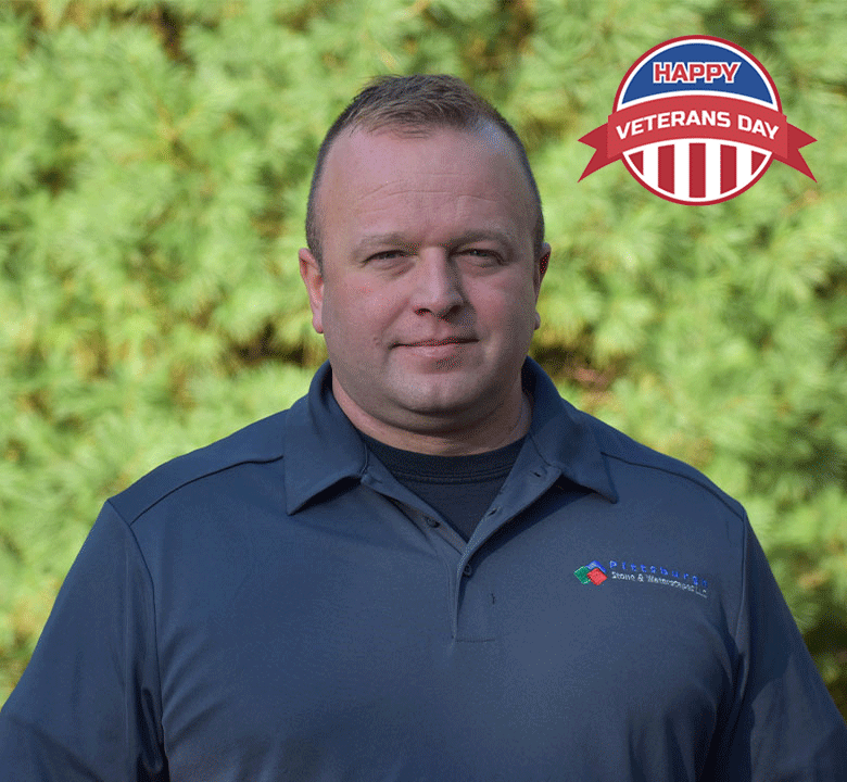 PittsburghStone's tweet photo. Today, we remember those who have served and continue to serve this great nation. Happy Veteran's Day to all, including Steve Twiss Jr., the Carpentry and Interior Specialist at PGHSW. Thank you for your service. #pghsw #veteran #militarylife #veteransday2020 https://t.co/5GM6grsKtq