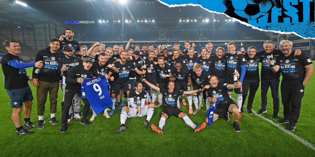 6. For the first time since 2008/2009, we are back in the highest German football league, the Bundesliga. Feels good to be back!