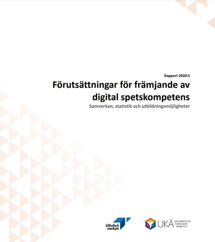 Hur främjas digital spetskompetens i Sverige? Missa inte den nya rapporten från <a href="/tillvaxtverket/">Tillväxtverket</a> &amp; @UKambetet 
Tack för att ni valt att lyfta <a href="/IVA1919/">Kungl. Ingenjörsvetenskapsakademien, IVA</a> :s praktikprogram <a href="/Teknikspranget/">Tekniksprånget</a> som ett gott exempel (s 36): digitalspetskompetens.se/wp-content/upl… #utbildning #svpol #utbpol #kompetens