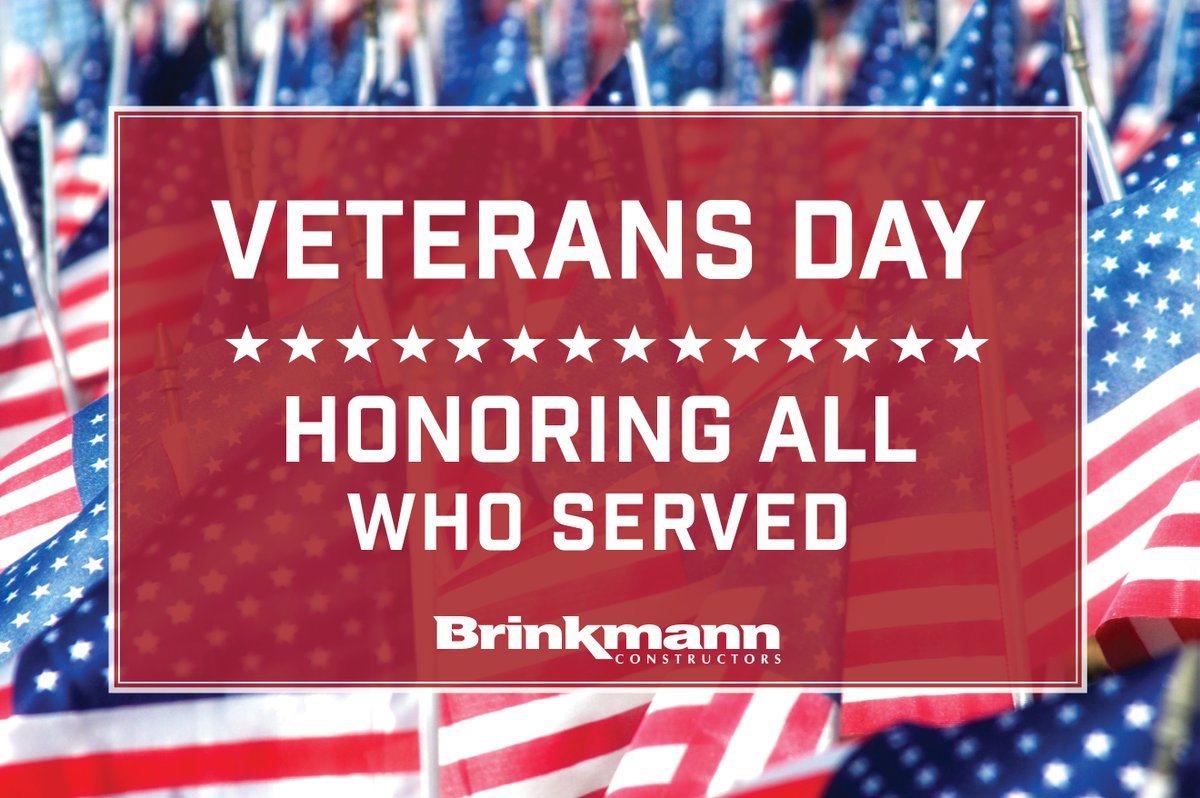 brinkmann_const's tweet photo. To all veterans, it is with gratitude that we honor your service to America this Veterans Day – and always. Thank you for your service and sacrifice for our country. #VeteransDay https://t.co/l4TCNoRy4A