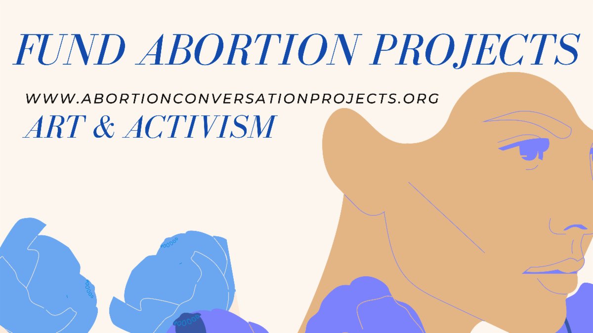 AcpAbortion's tweet photo. Help us to raise funds to support a new round of grants for projects that bust abortion stigma! 

#abortion #feminism #endabortionstigma #grassroots #abortionrights #prochoice #reproductivejustice #abortionconversationprojects https://t.co/6c5EqhSaIY