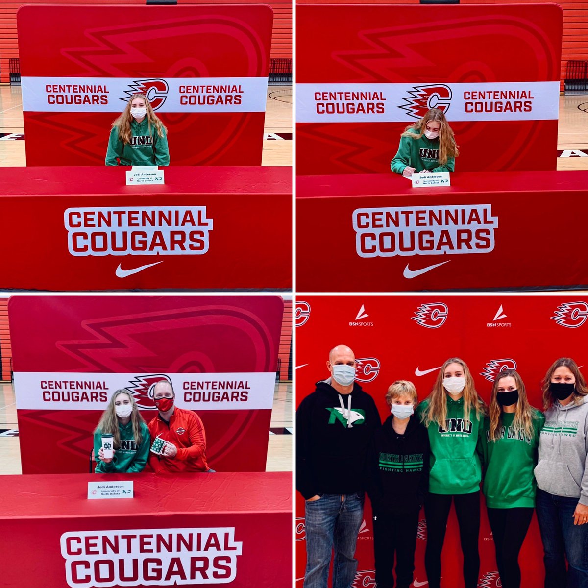 Signing Day: 
Jodi Anderson 
University of North Dakota 
Women’s Basketball