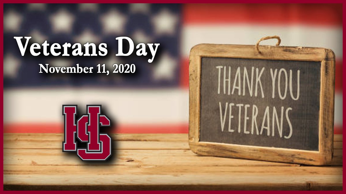 HSCathletics's tweet photo. Thank You to all who have served in the United States Armed Forces! #VeteransDay #RollTigers🐅 https://t.co/0lWTFhr5t9