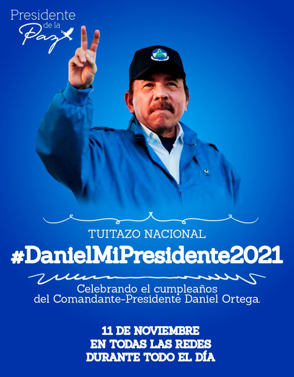 AracellyTeran's tweet photo. Felicidades mi querido Comandante Nuestra admiración y cariño para quien ha estado siempre junto a su pueblo.
Dios le colme de bendiciones.
#DanielMiPresidente2021 
@Atego16 
@DoaMaroca1 
@Mamamar86564592 https://t.co/O2y9g9FE3Q