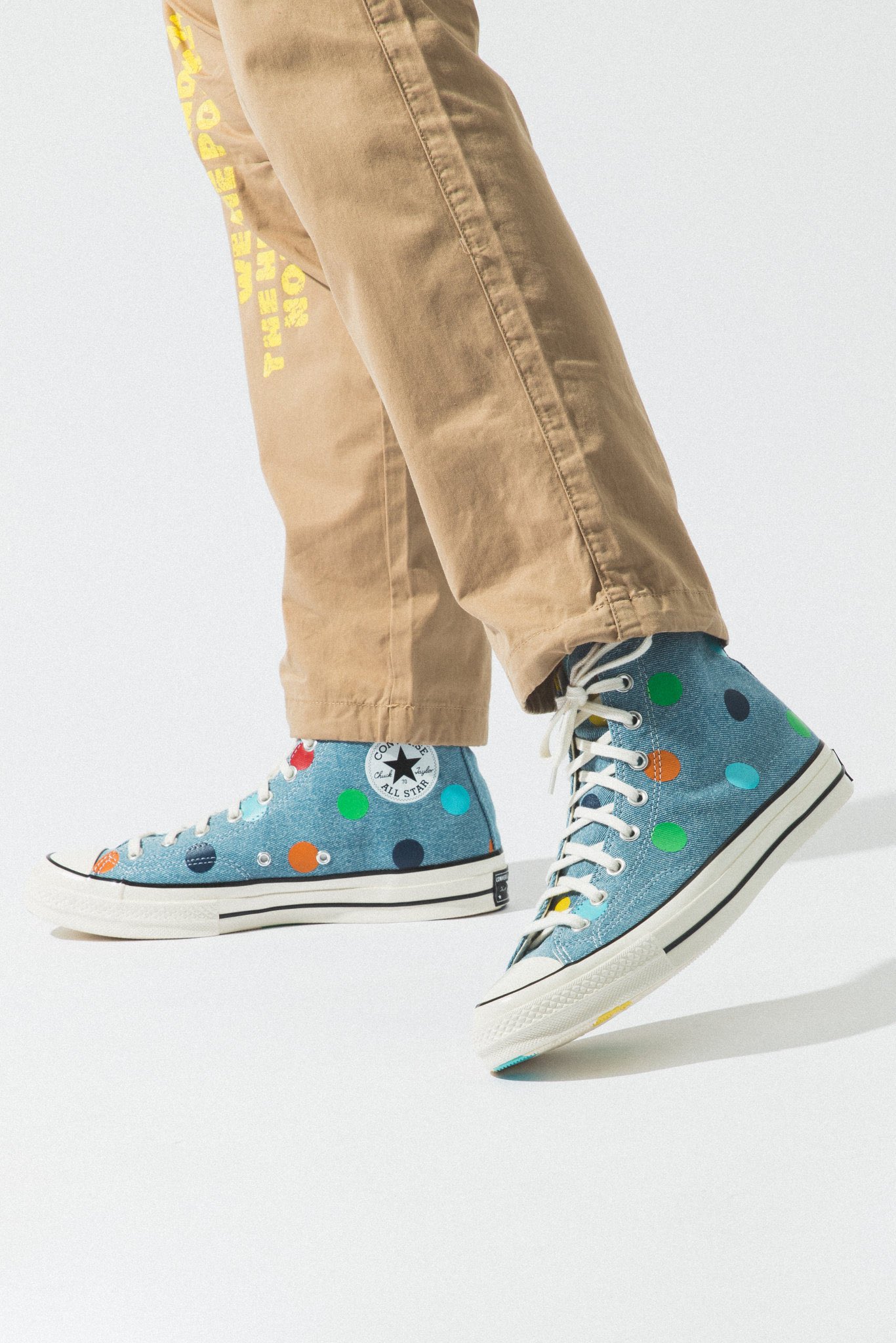 converse golf wang polka dot