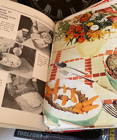 SeafairA's tweet photo. What is there not to love about a 1970s Cookery book - ah the colourful images practically turn you off food for life! But there is something wonderful about them!

What are you cooking tonight? 

https://t.co/V2FJqHhPWv https://t.co/XeoStifjJn