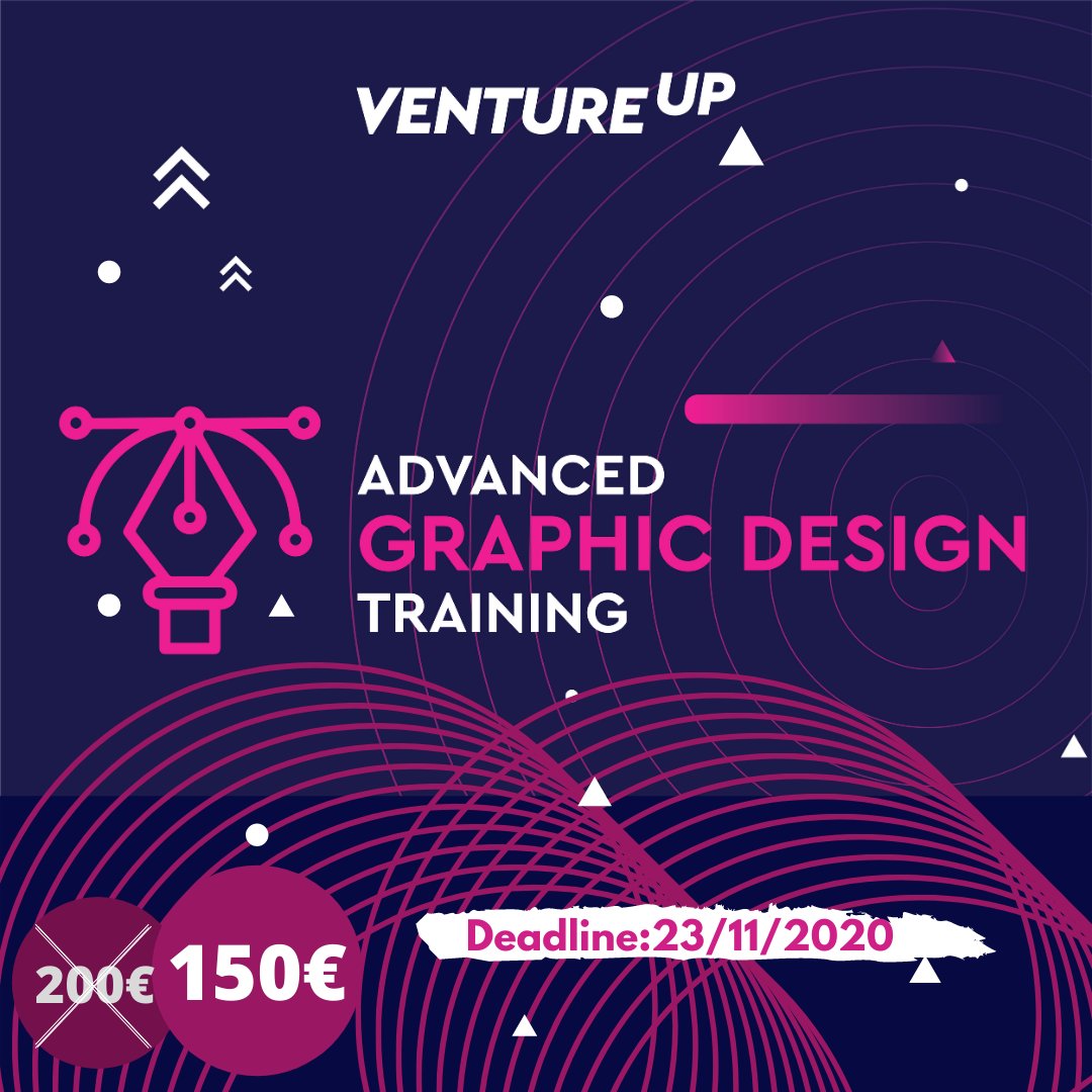 VentureUP_KS's tweet image. Mësoni të krijoni koncepte vizuale që frymëzojnë, informojnë dhe transformojnë përmes trajnimit tonë të #AdvancedGraphicDesign.

Trajnimi në Advanced Graphic Design organizohet nga #VentureUP &amp;amp; @elionmisini

Apliko: lnkd.in/e5jqSd8

Deadline: 23/11/2020