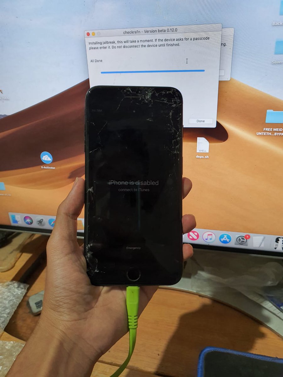 PurwoHandoko78's tweet photo. passcode disabled to fmi off
ios 14.1 😀😀😀😀
Done.. https://t.co/b8J0mkDT2G