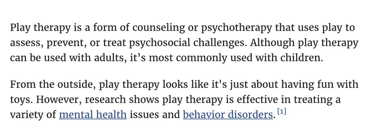 I think I've found the best yet explainer for Trump and GOP strategy post November 3. They are engaged in a form of play therapy  https://www.verywellfamily.com/what-is-play-therapy-4175560#:~:text=Play%20therapy%20is%20often%20used,mental%20illness%20or%20behavioral%20problems.