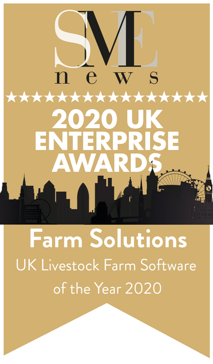 FarmSolutions1's tweet photo. Delighted to receive this award for our Livestock Software Program and Customer Support Line. We are ScotEID Switchover ready - are you? https://t.co/oXblAKXE77