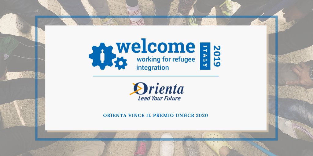 Orienta SpA (@orientaspa) on Twitter photo #Orienta ha ottenuto il prestigioso riconoscimento dell'<a href="/UNHCRItalia/">UNHCR Italia</a>: Welcome. Working for refugee integration. Un considerevole ringraziamento all'#UNHCR e a tutti i colleghi del gruppo che lavorano ogni giorno con una spiccata sensibilità sociale.
#refugee #integration #Orienta ha ottenuto il prestigioso riconoscimento dell'<a href="/UNHCRItalia/">UNHCR Italia</a>: Welcome. Working for refugee integration. Un considerevole ringraziamento all'#UNHCR e a tutti i colleghi del gruppo che lavorano ogni giorno con una spiccata sensibilità sociale.
#refugee #integration