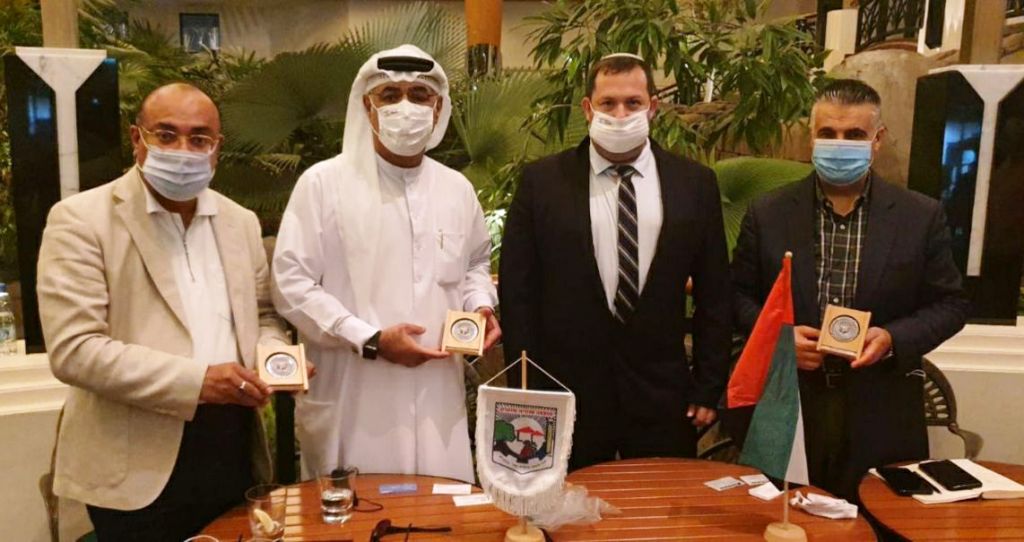 TPS_News_co_il's tweet photo. Delegation from Samaria in #Dubai to Do Business
"I could not believe that I would get to see this thing in my life. For us, brothers and sisters from both sides, from #Israel and Dubai, sitting around the same table. It is a great honor," said Emirate businessman Yusuf Beidon. https://t.co/z1YsLWoeEh