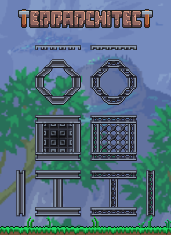 rTerraria's tweet image. In the upcoming 1.2 update for our furniture mod Terrarchitect, we&apos;re bringing you the Steel Girder and Truss block, great additions to any modern or scifi build! redd.it/js5j7u