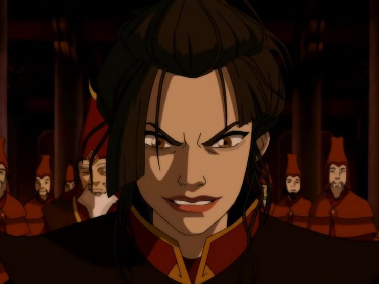 every time azula does that evil lesbian smirk — a thread 