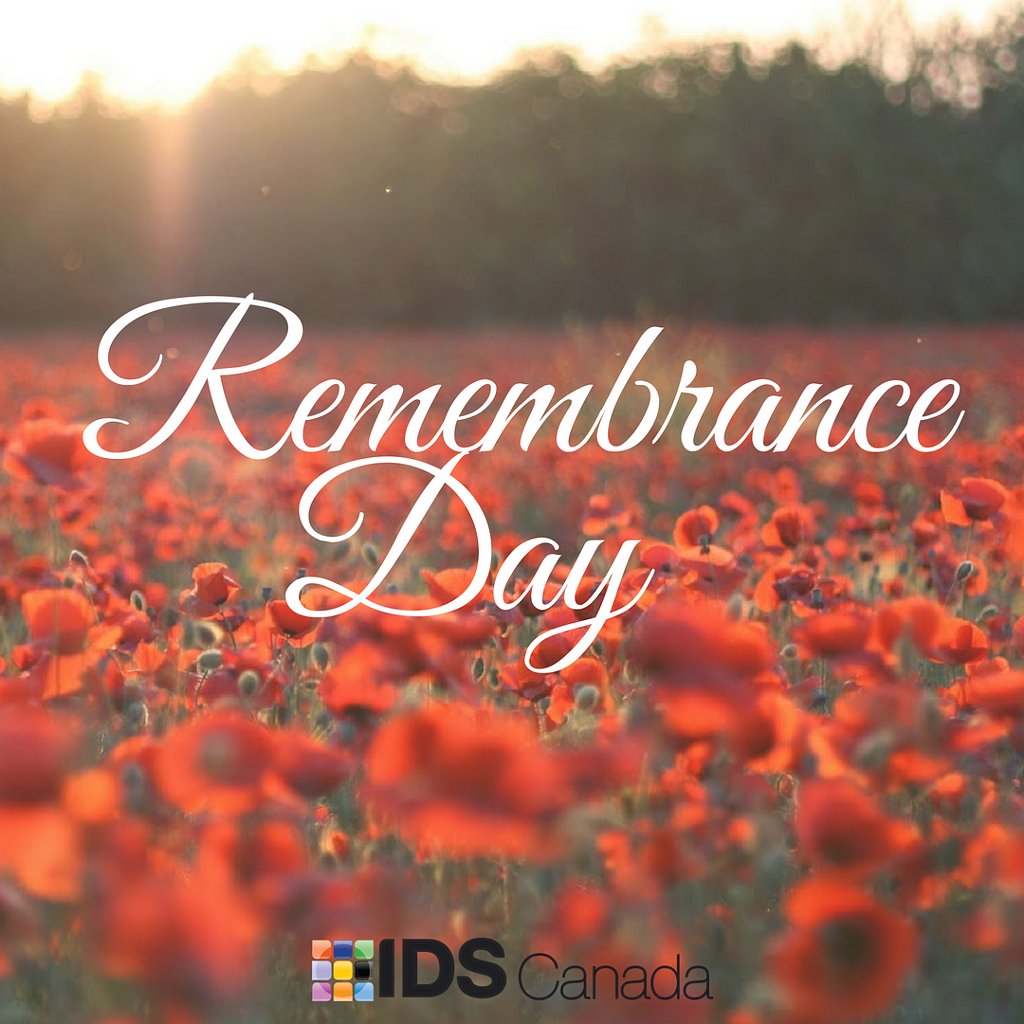 Lest We Forget those who have given their lives for our country. As Canadians, we participate in today's moment of silence in honour of those we have lost. #RemembranceDay #November11