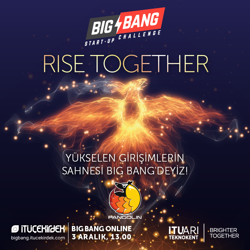 İTÜ ARI Teknokent’in Kuluçka Merkezi İTÜ Çekirdek’in her yıl desteklediği girişimlerin en iyilerini belirlediği Big Bang Start-up Challenge'da yarı finale kaldık. 

Etkinliğe Kayıt Olmak için : bit.ly/big-bang-2020

#BigBang2020
#RiseTogether