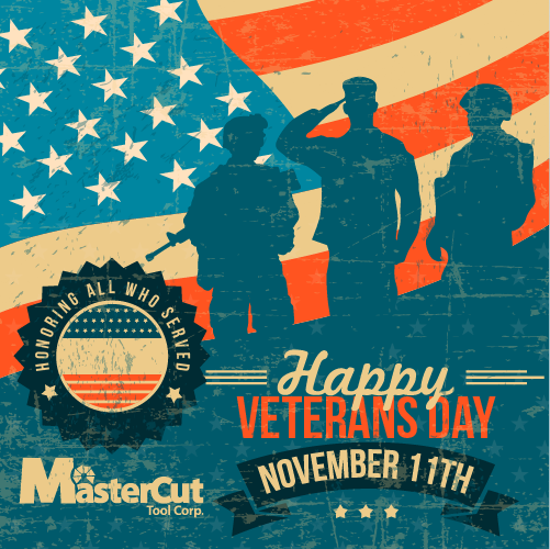 MastercutTool's tweet photo. It’s impossible to adequately thank our veterans and their families for their many sacrifices for our freedom. We send a huge and heartfelt ‘thank you’ to all our servicemen and women, both past and present!
https://t.co/h5Y7vNSmXk
#mastercuttool, #madeintheusa, #manufacturing, https://t.co/9QtYe0WLgz