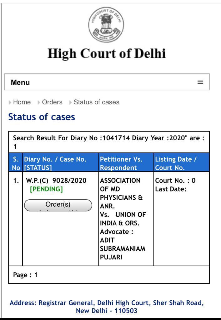 amdindia1's tweet photo. Dear FMG 🇮🇳 Doctors,

✅AMD had initiated its 4th legal fight @ Delhi High Court 
@cardiology08 @MoHFW_INDIA @DrHVoffice @drharshvardhan @PMOIndia @narendramodi @JPNadda 
https://t.co/vTPZhWv2TN https://t.co/ySL8Z6fs5e