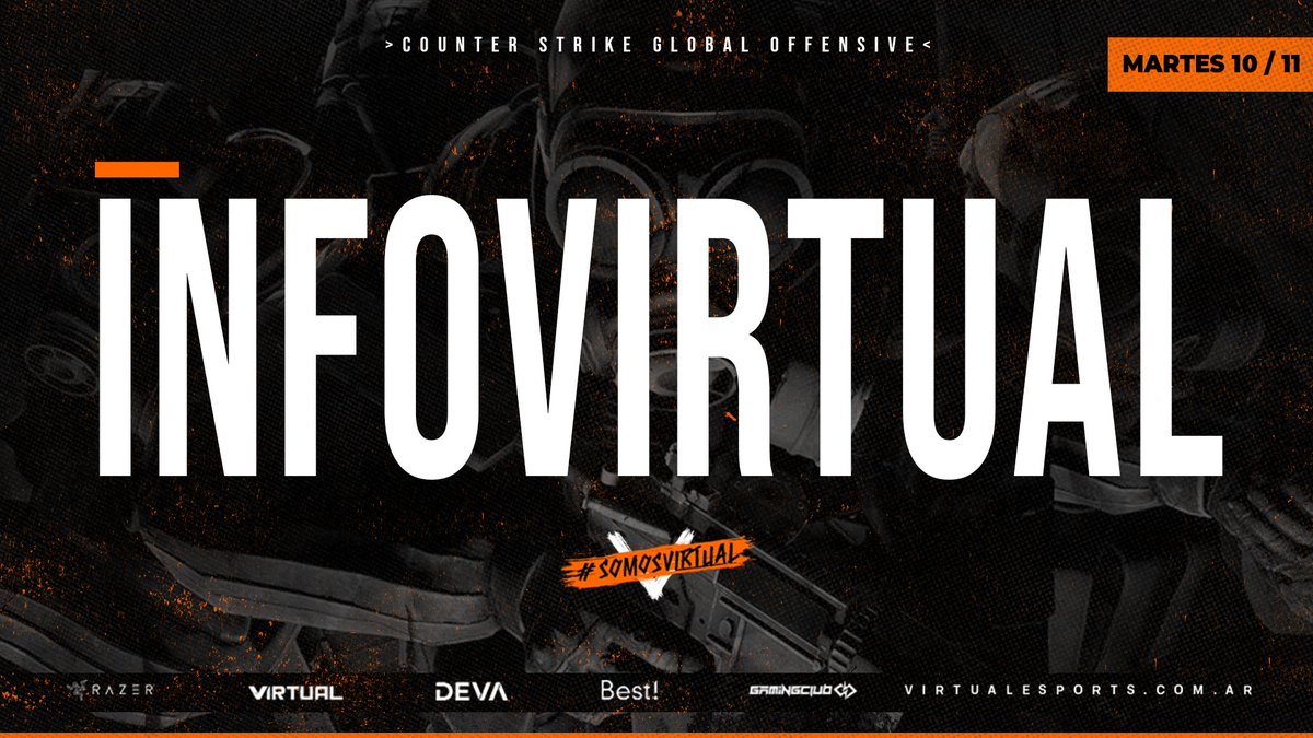 VirtualesGG's tweet photo. #CSGO #INFOVIRTUAL 10/11
Ayer tuvimos una jornada muy intensa!

@AORUS_LATAM 
05 - 16 vs @9zTeam 
16 - 03  vs @Rebirthe_Sports 

#LigaAmadora #GC 
16 - 02 vs Cachorrada

Hoy seguimos por la #AorusLeague vs @newpampasgg 
18 HS - https://t.co/meSELIx28m

#GoVRe #SomosVirtual 🧡 https://t.co/q0e45Y1mzg
