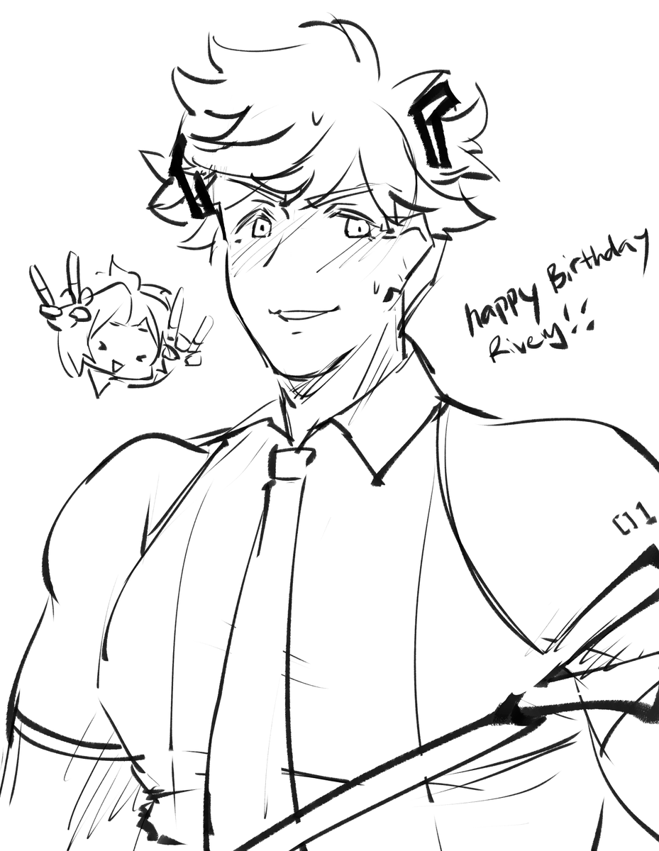 it's @kawari_11 's birthday so i drew hatsune miku 
