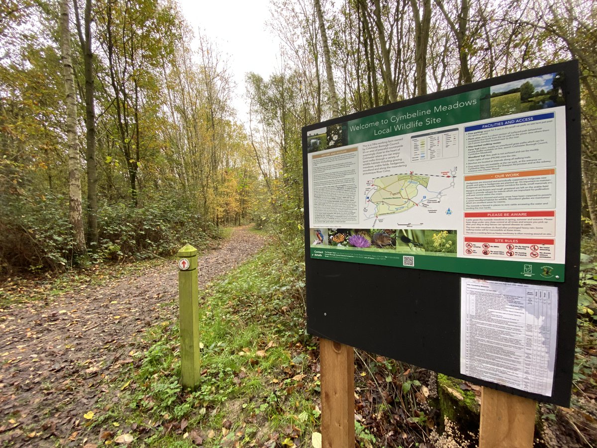 One last C in our  #AtoZofLockdownColchester, and it's for  #CymbelineMeadows. Something of a hidden treasure, just north of the town centre and brimming with nature in its woodland, riverbanks & meadows. The  @Cymbeline_Colne twitter account is a joy too. https://www.visitcolchester.com/things-to-do/cymbeline-meadow-p1191131