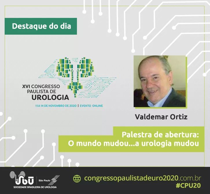 urologistaabc's tweet photo. ⚠ O #CPU20 começa hoje!
🎯 O destaque do dia é a palestra de abertura: "O mundo mudou.. a urologia mudou", com o Prof Valdemar Ortiz
⏰ às 18:30
👉 https://t.co/NmQUoJIdWv
#sbusp #urosome #urosomebrasil
@sbuoficial @docmeetings @caunet https://t.co/Uxk4qt4NqA