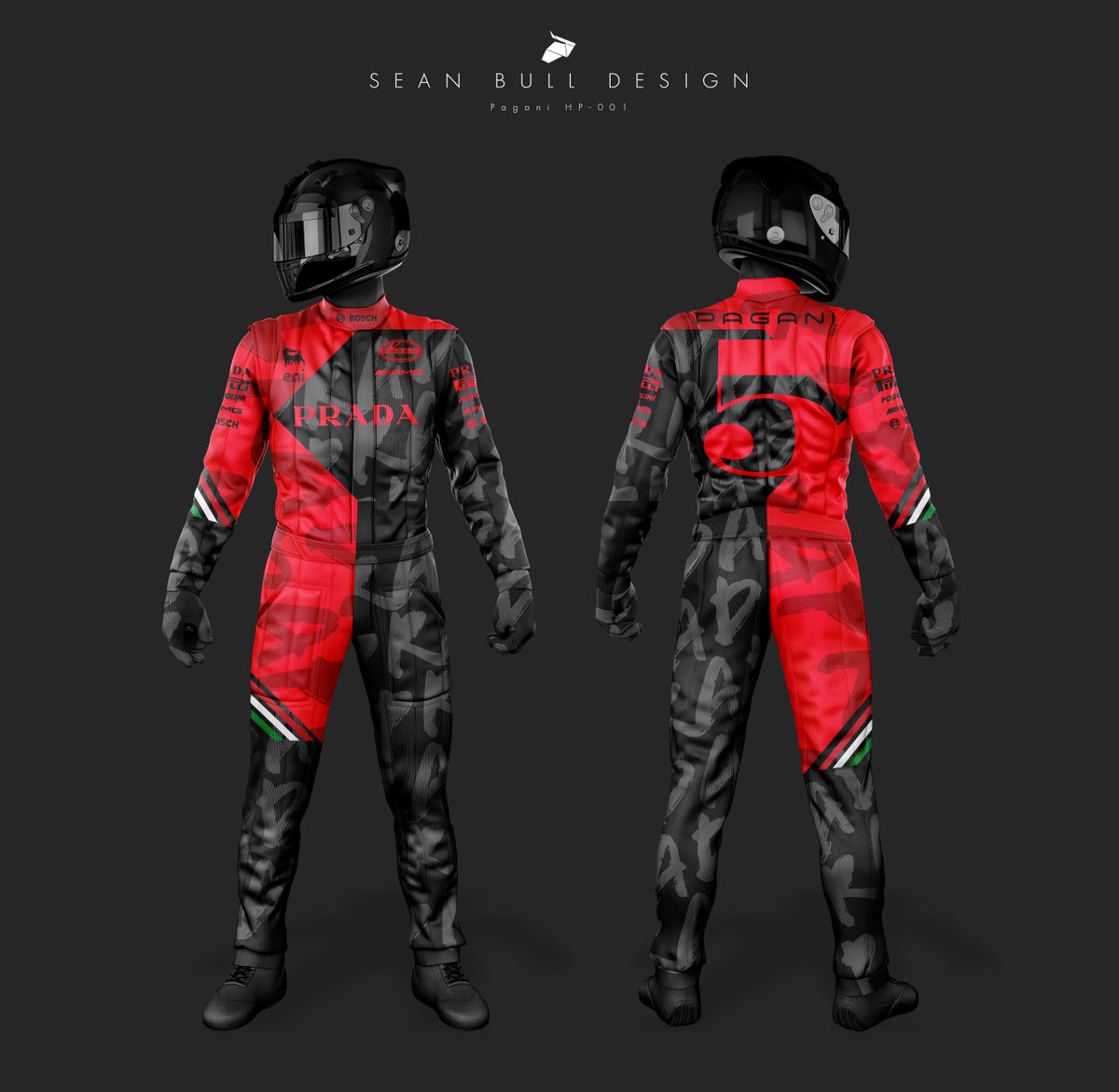 Favourite? F1 Race Suit Concepts Using - Sean Bull Design